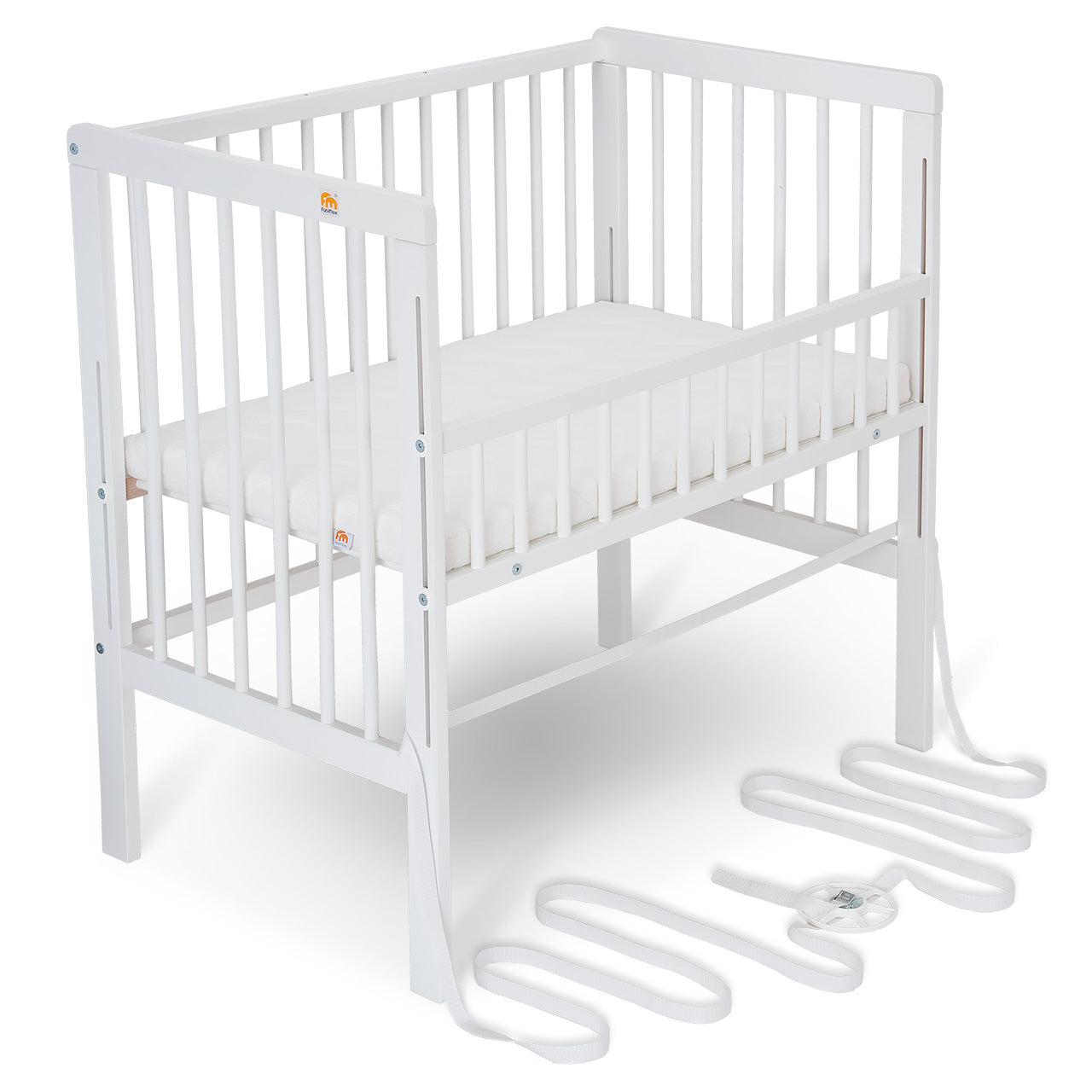 Beistellbett Boxspring Fix weiß