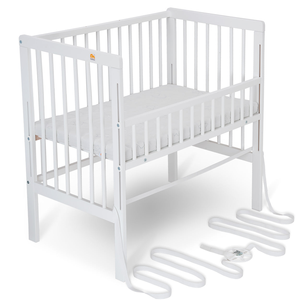 Beistellbett Boxspring Fix weiß