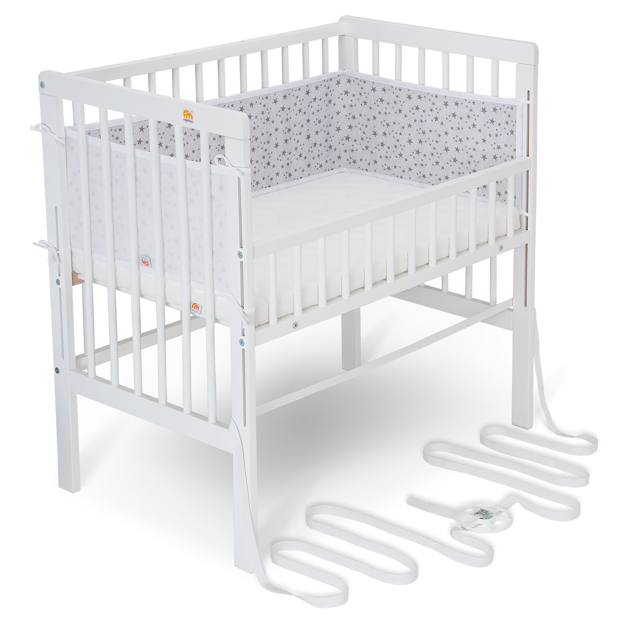 Beistellbett Boxspring Fix weiß