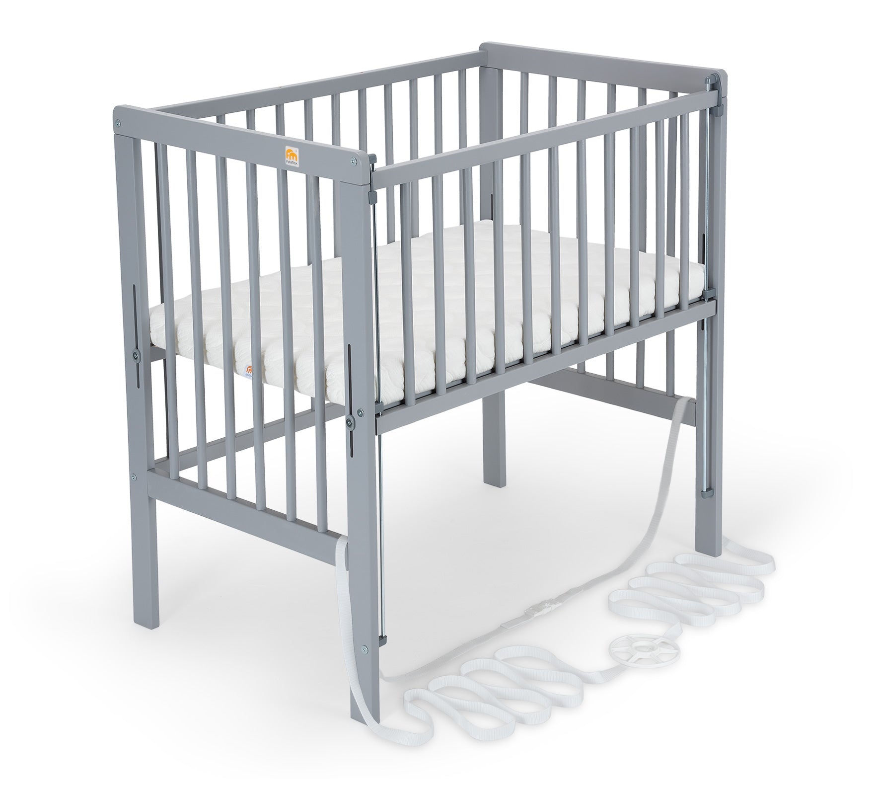 Beistellbett Boxspring Flex grau