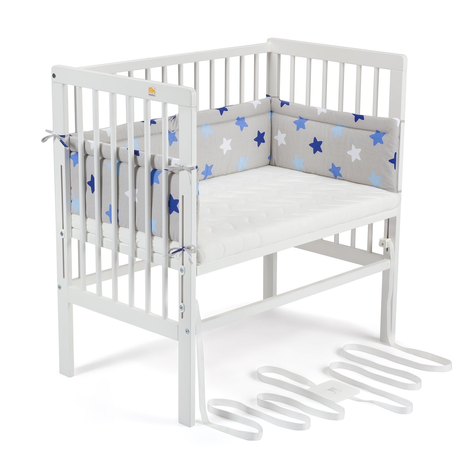 Beistellbett Boxspring weiß