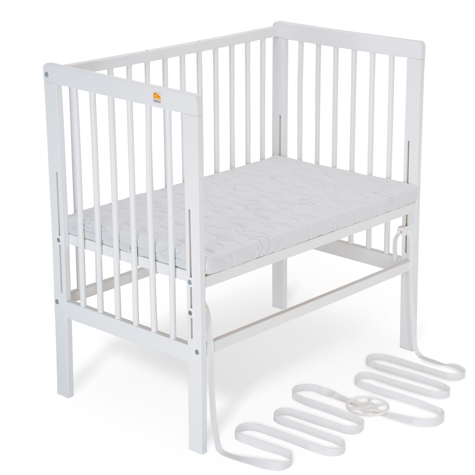 Beistellbett Boxspring weiß