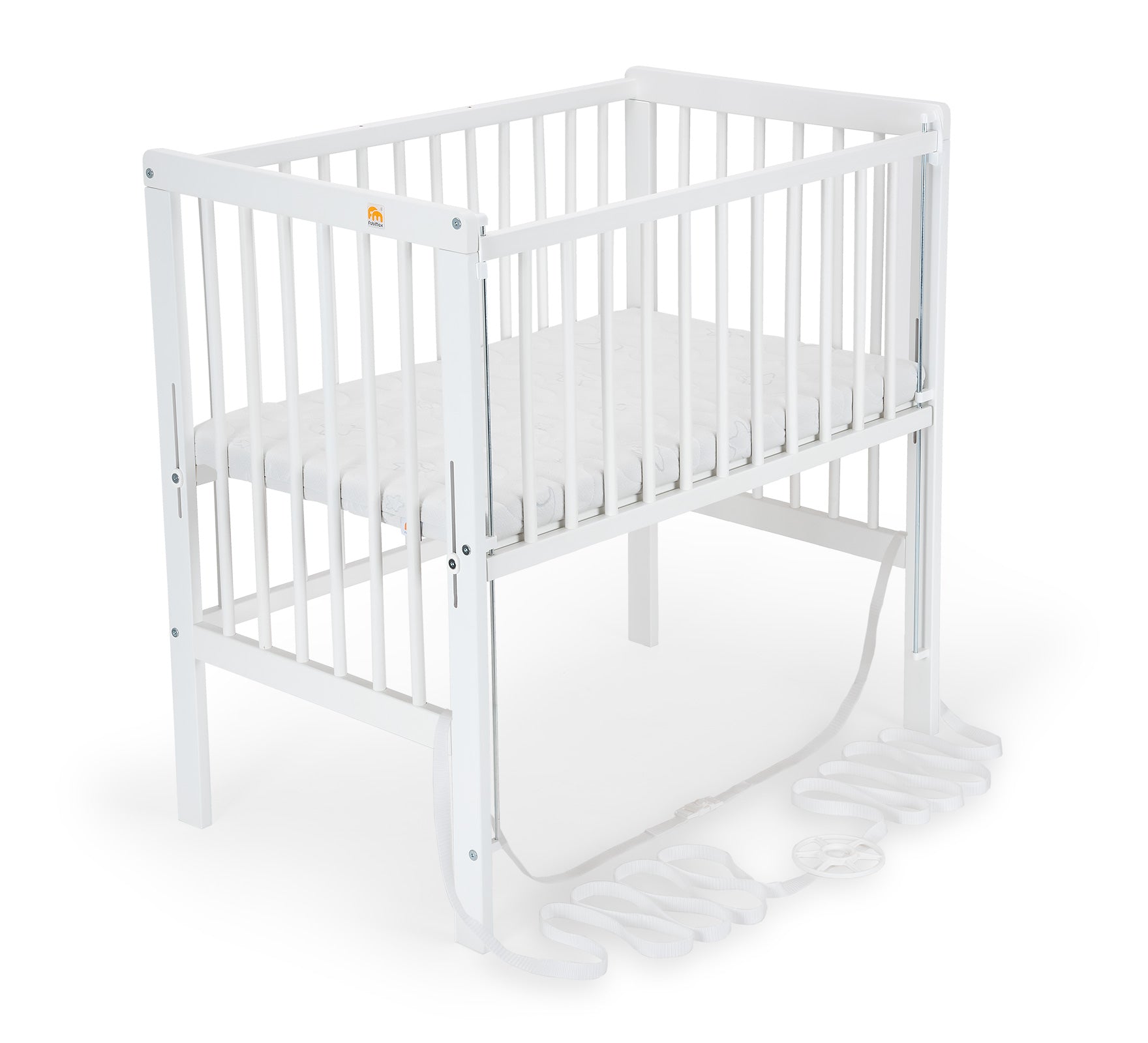 Beistellbett Boxspring Flex weiß