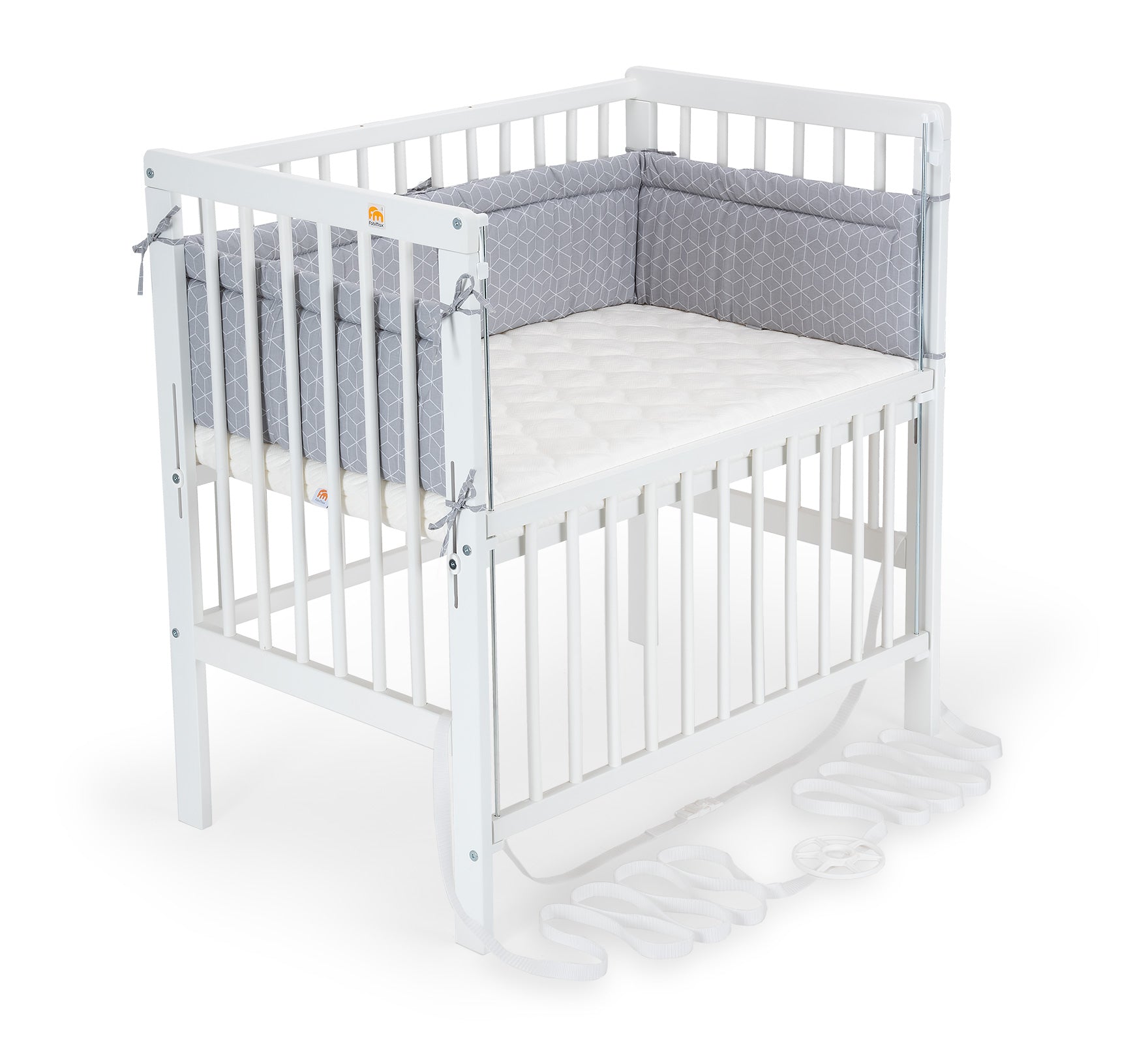 Beistellbett Boxspring Flex weiß