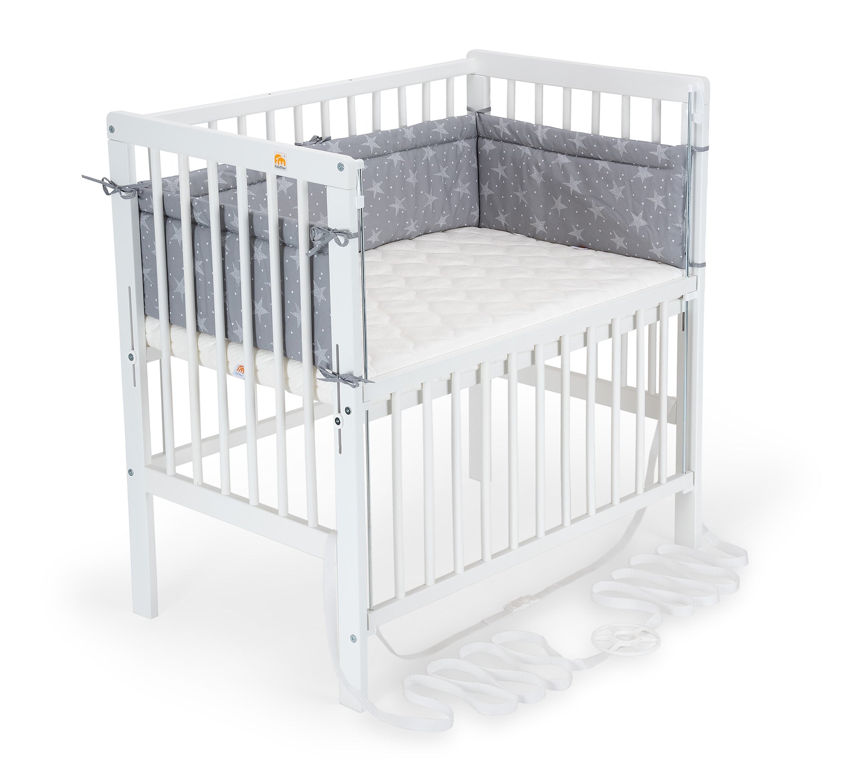 Beistellbett Boxspring Flex weiß