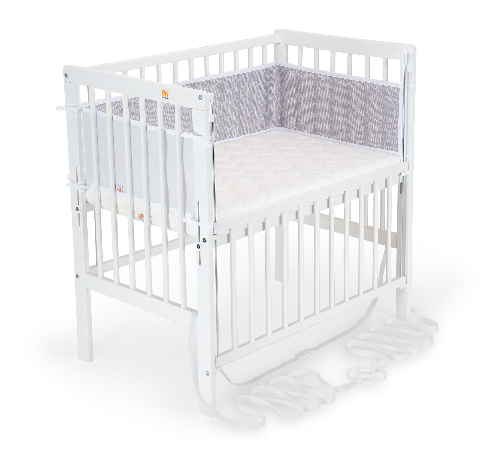 Beistellbett Boxspring Flex weiß