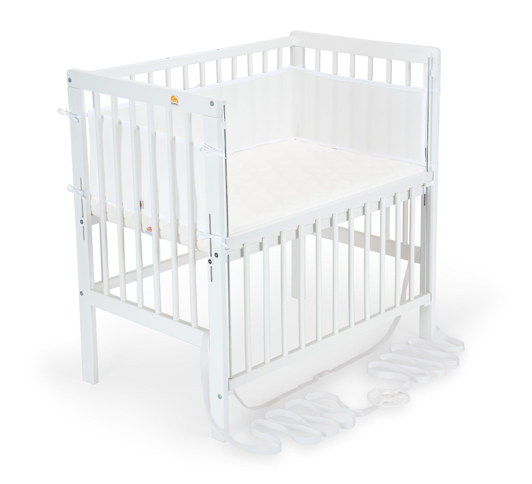 Beistellbett Boxspring Flex weiß