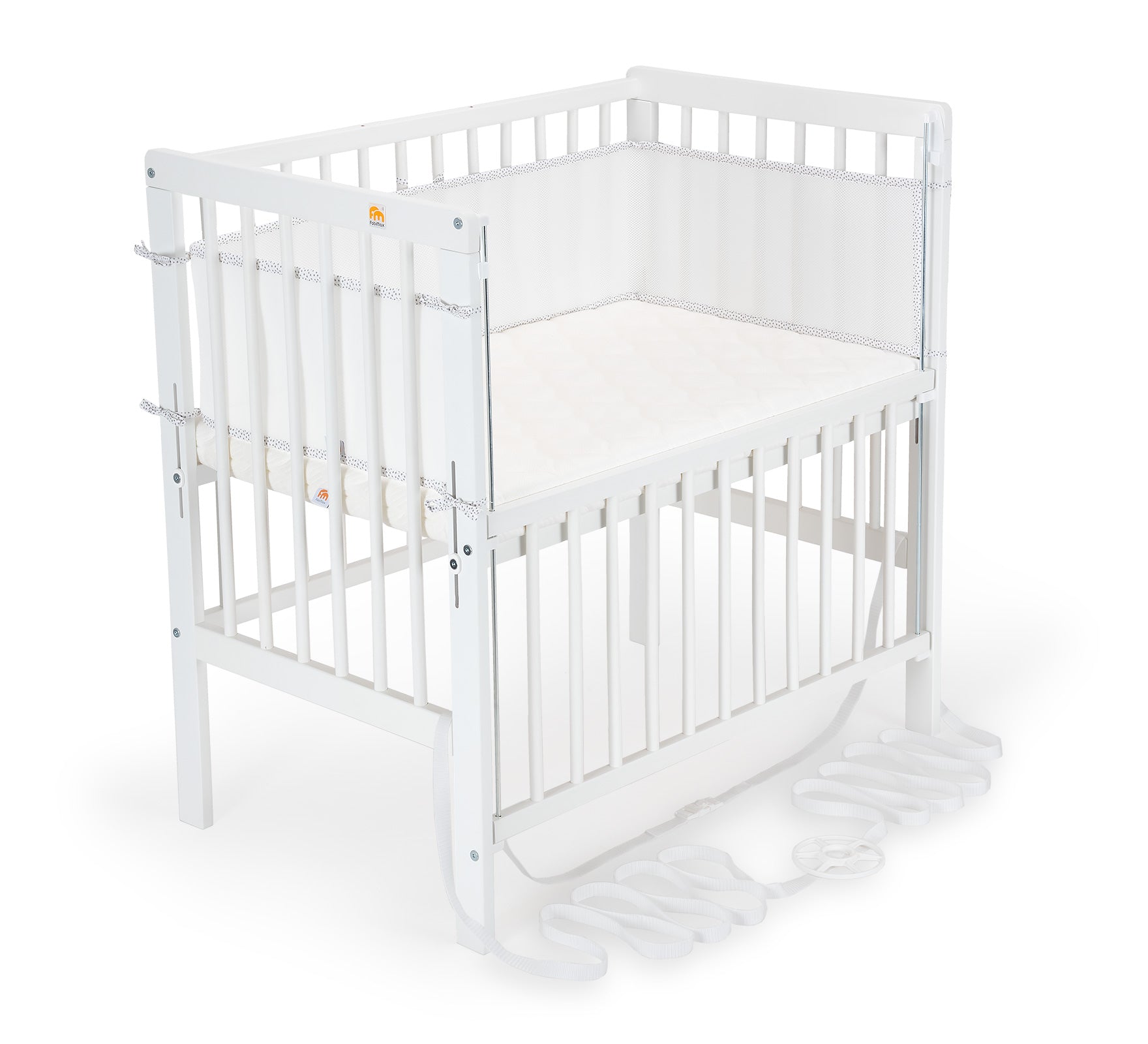 Beistellbett Boxspring Flex weiß