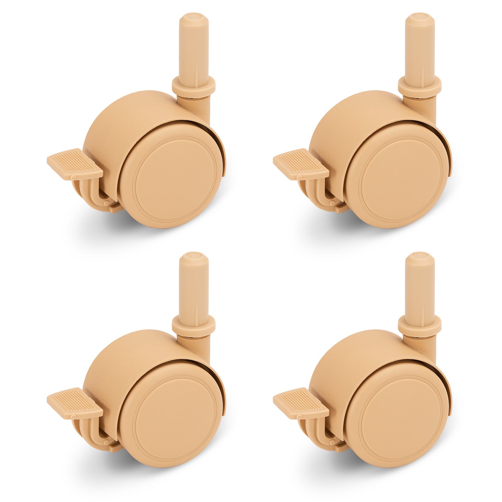 Parkettrollen beige