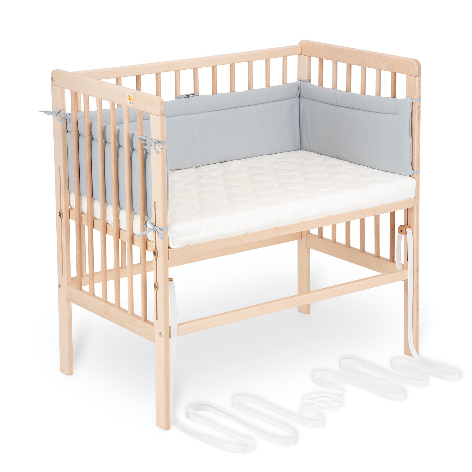 Beistellbett Boxspring Natur