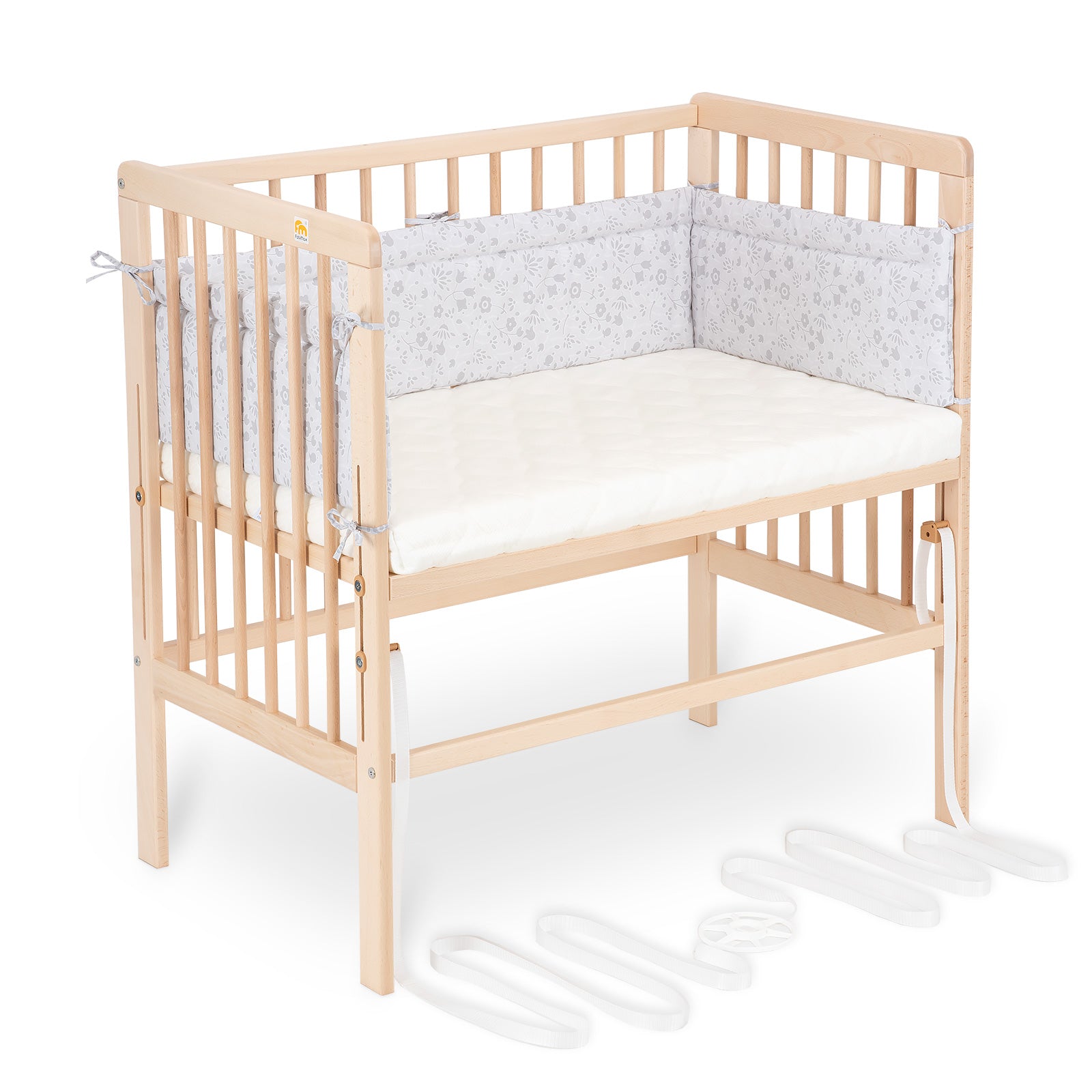 Beistellbett Boxspring Natur