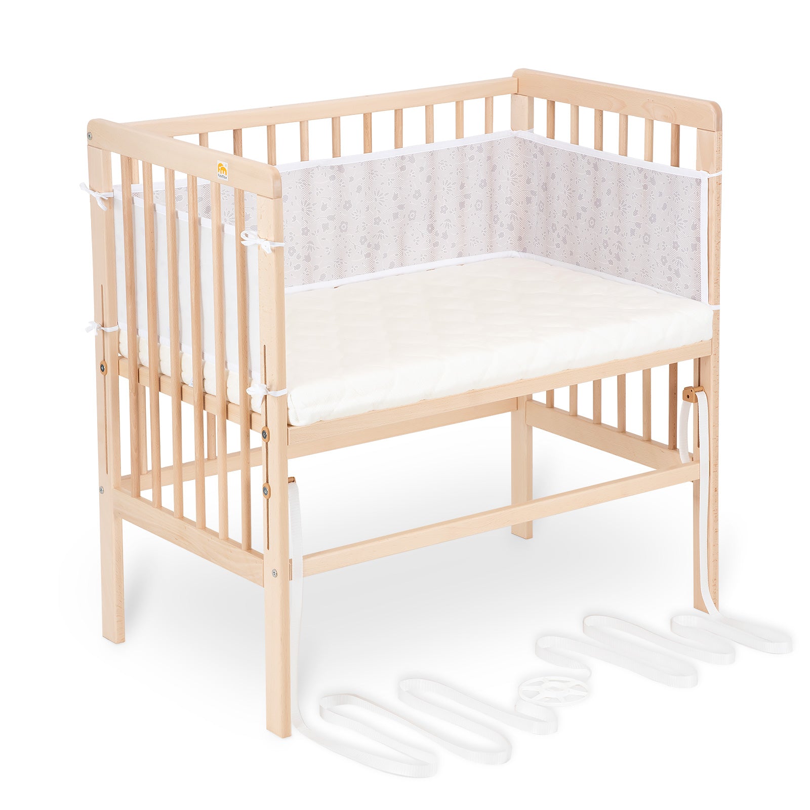 Beistellbett Boxspring Natur