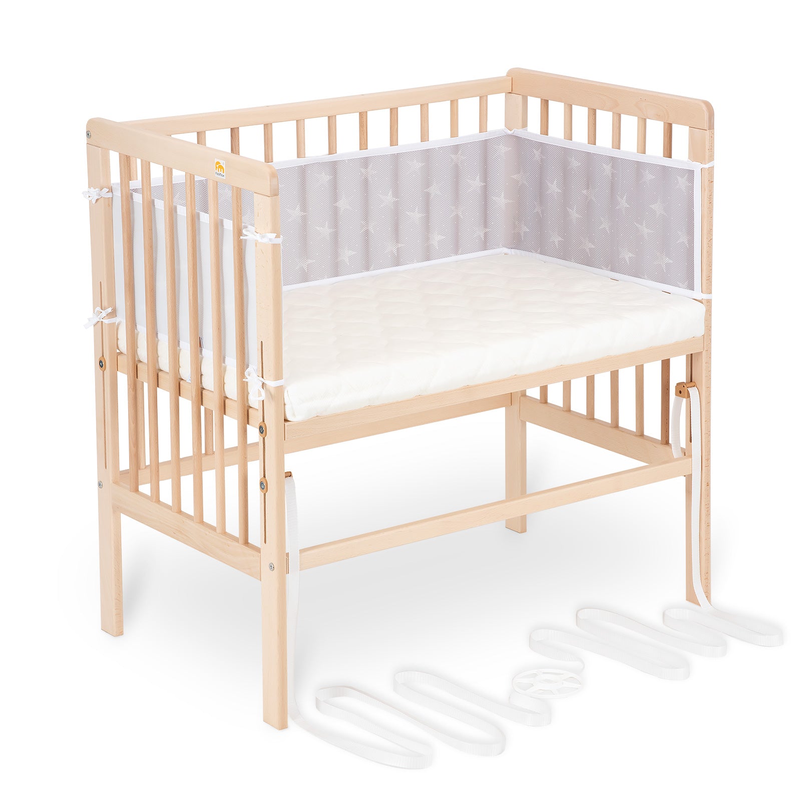 Beistellbett Boxspring Natur