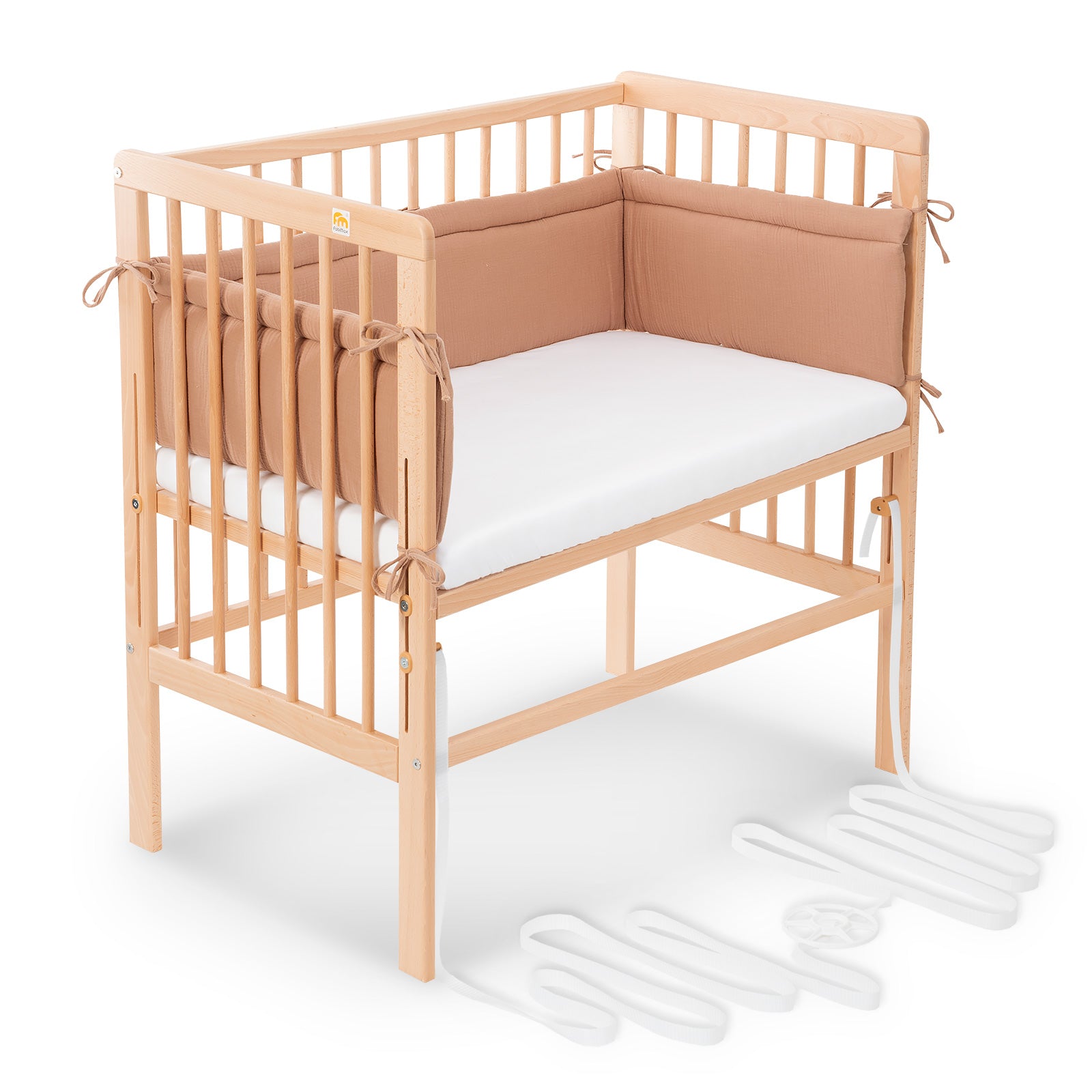 Beistellbett Boxspring Natur