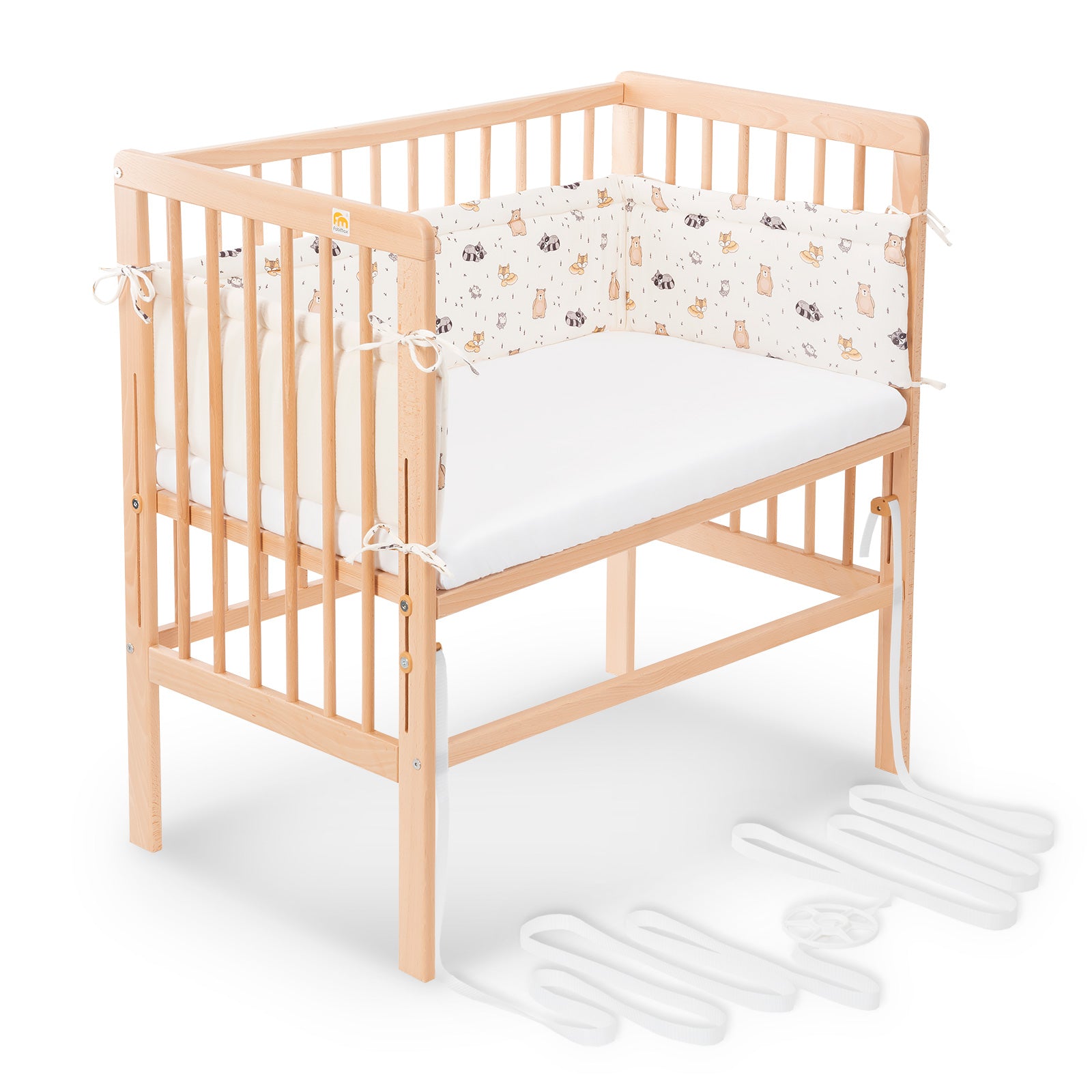 Beistellbett Boxspring Natur