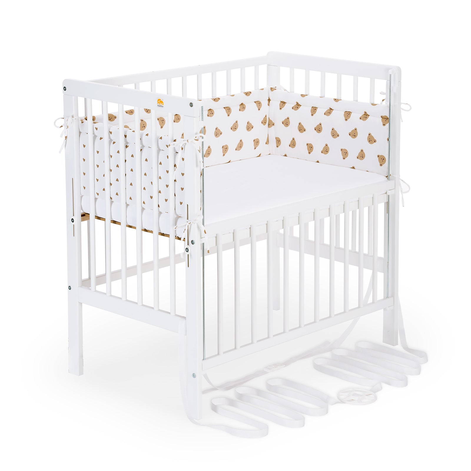 Beistellbett Boxspring Flex weiß