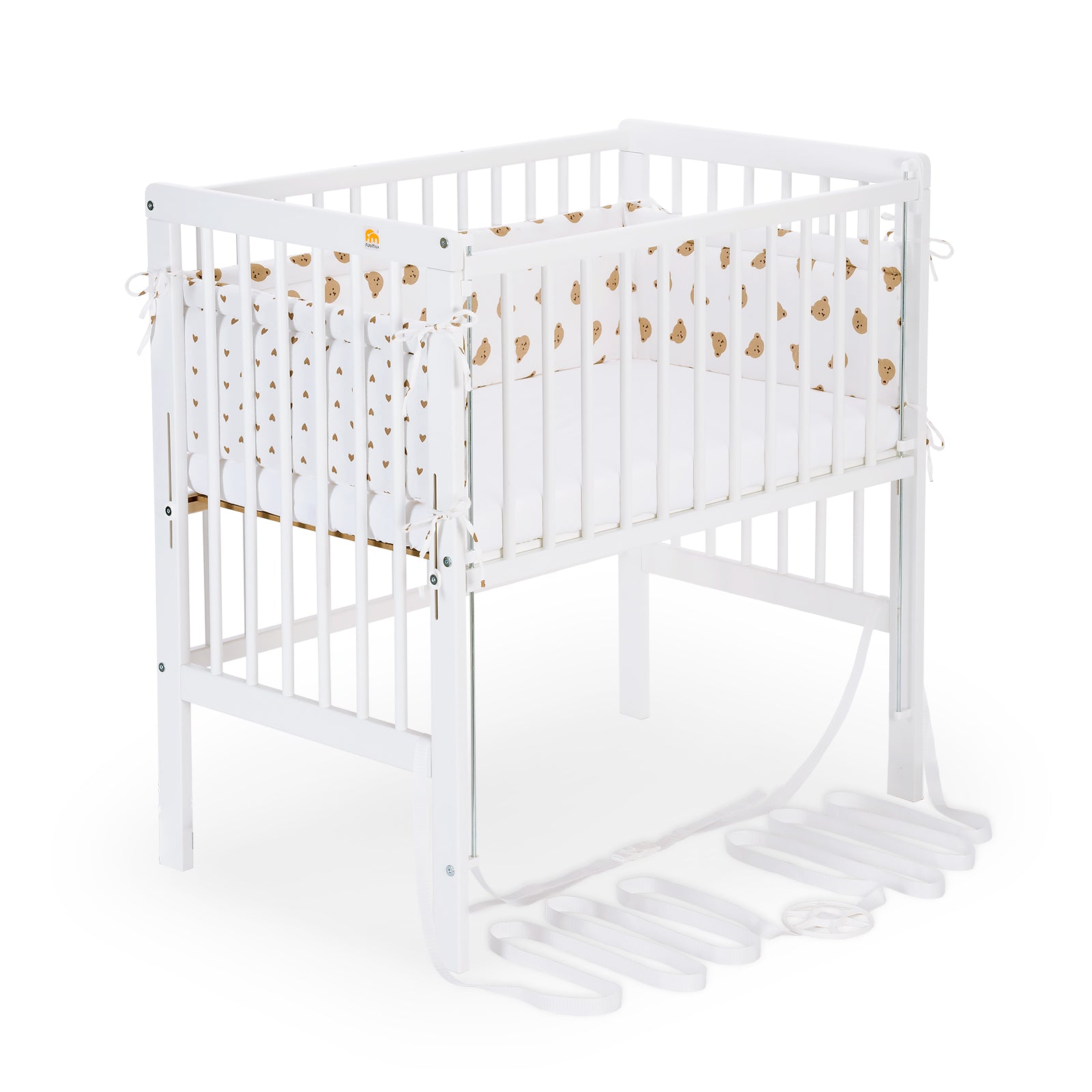 Beistellbett Boxspring Flex weiß