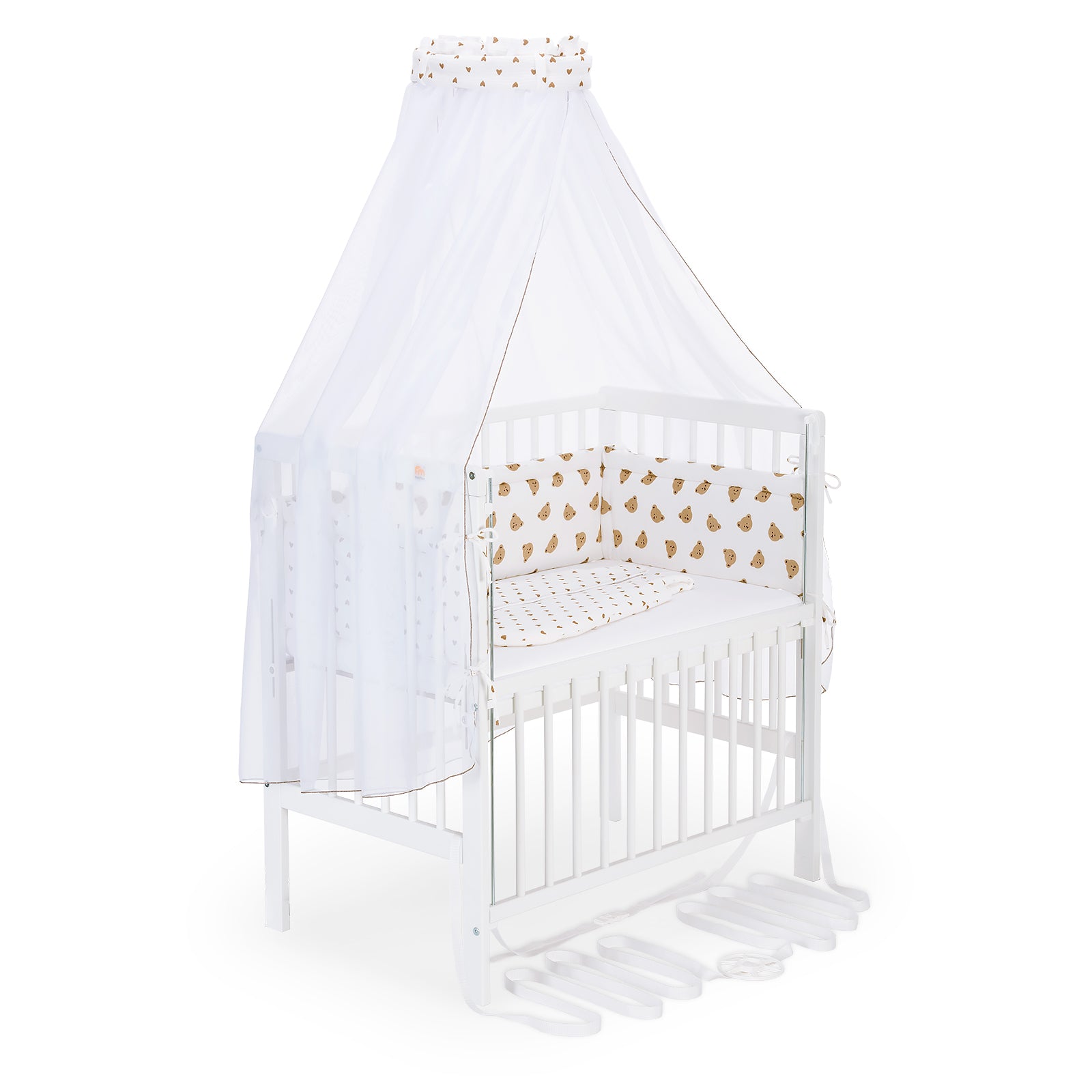 Beistellbett Boxspring Flex weiß