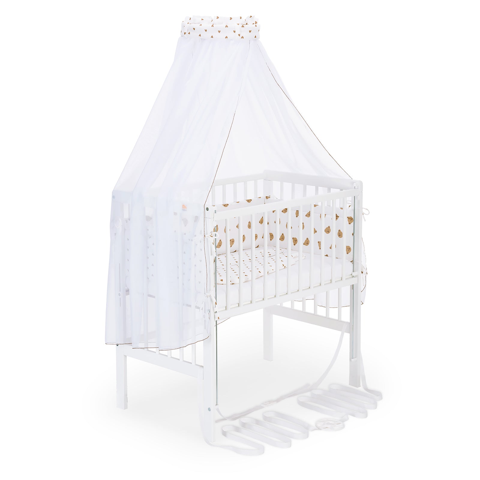 Beistellbett Boxspring Flex weiß