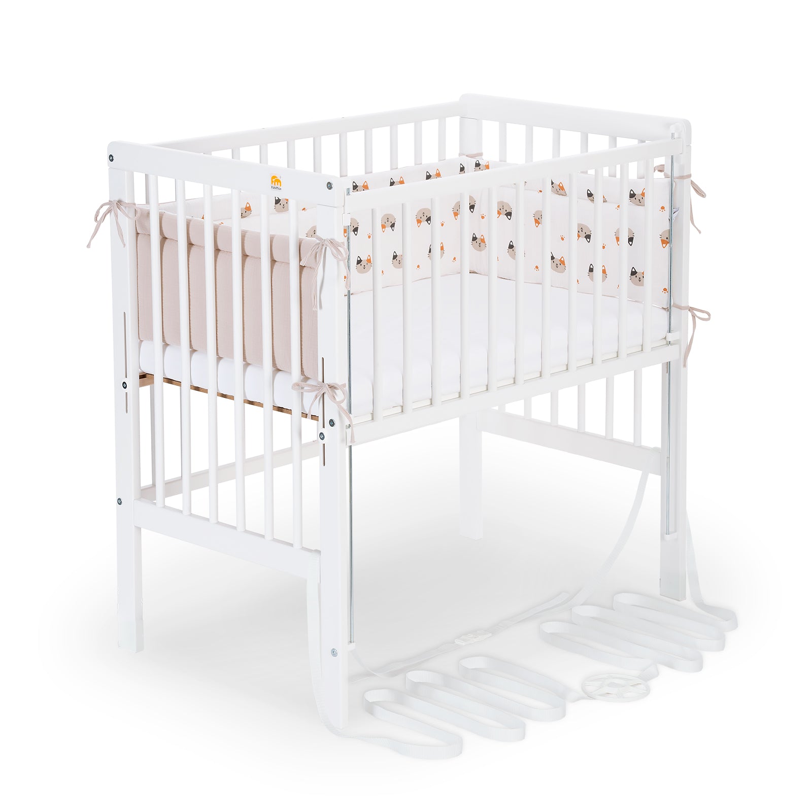 Beistellbett Boxspring Flex weiß