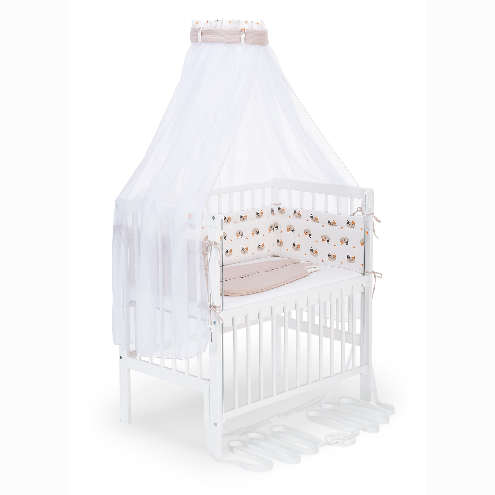 Beistellbett Boxspring Flex weiß