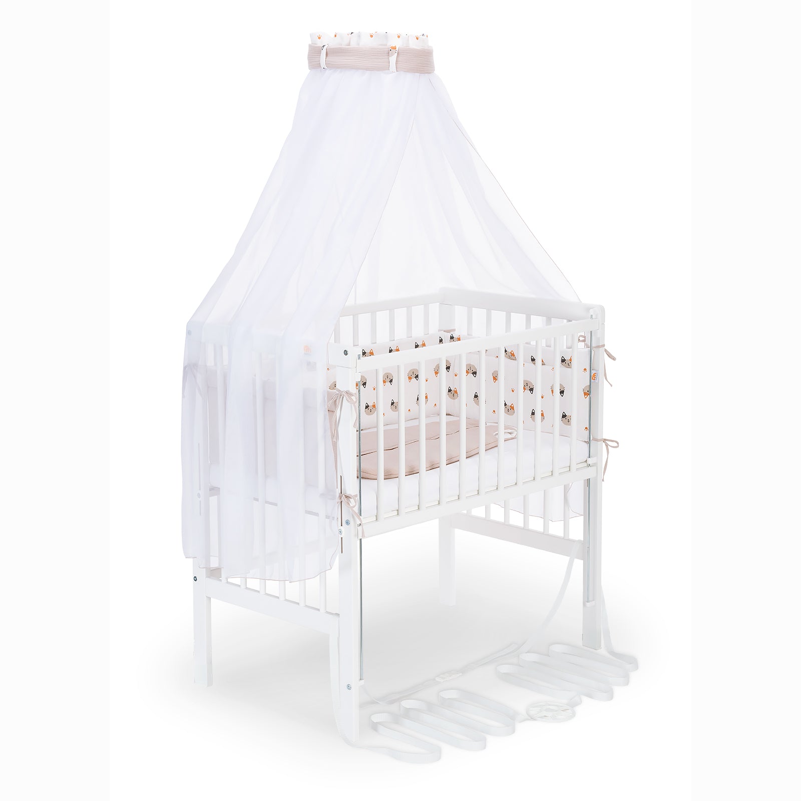 Beistellbett Boxspring Flex weiß