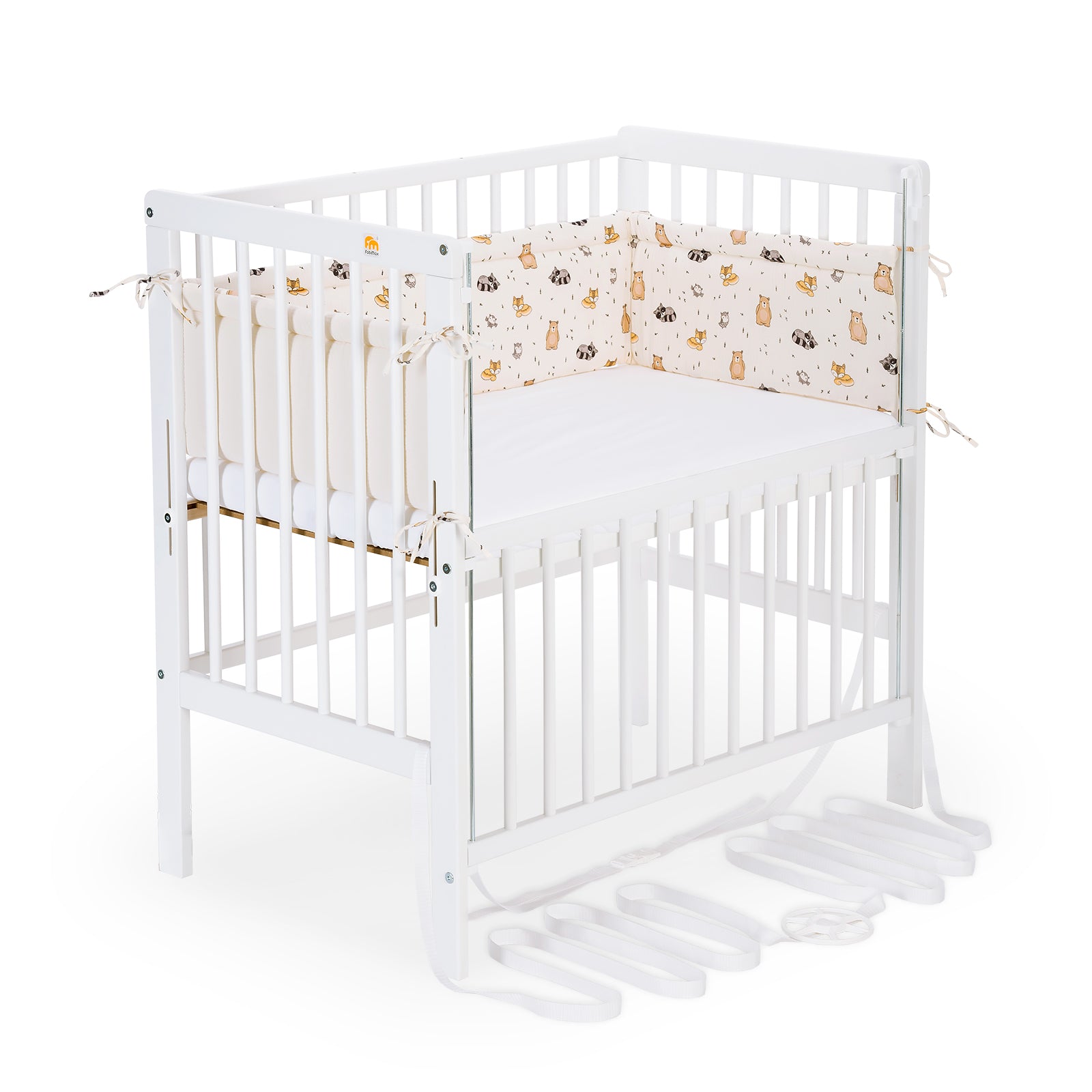 Beistellbett Boxspring Flex weiß