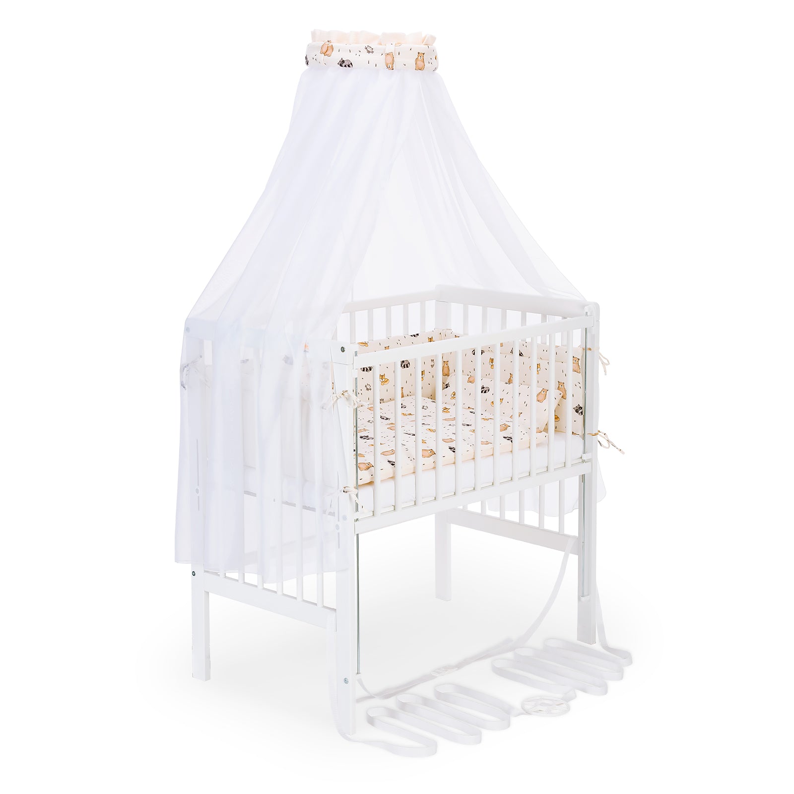 Beistellbett Boxspring Flex weiß