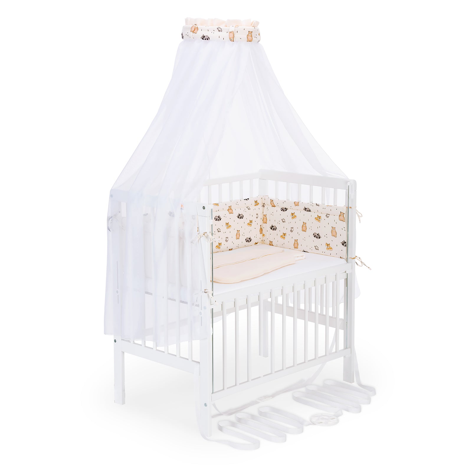 Beistellbett Boxspring Flex weiß