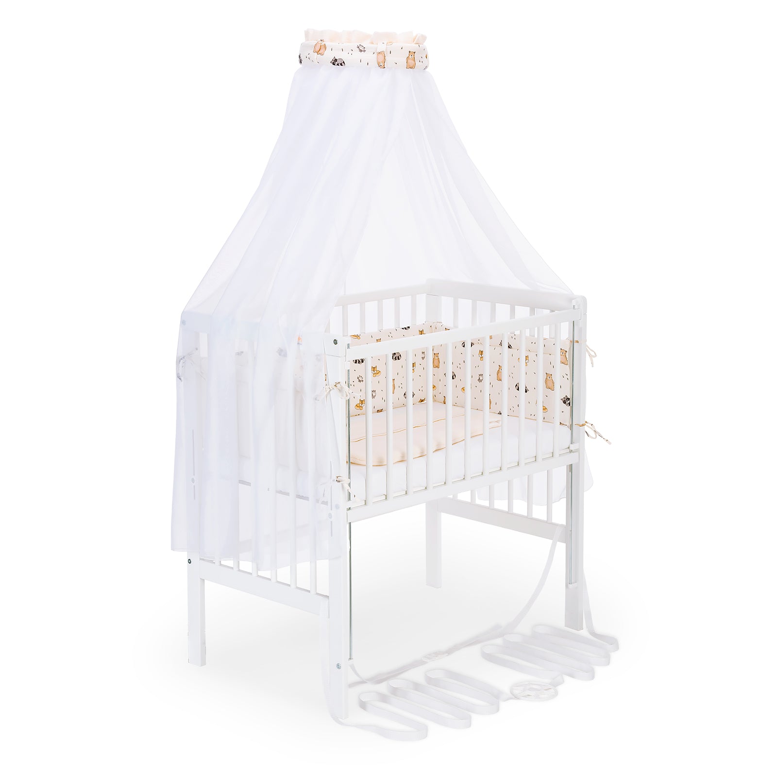 Beistellbett Boxspring Flex weiß