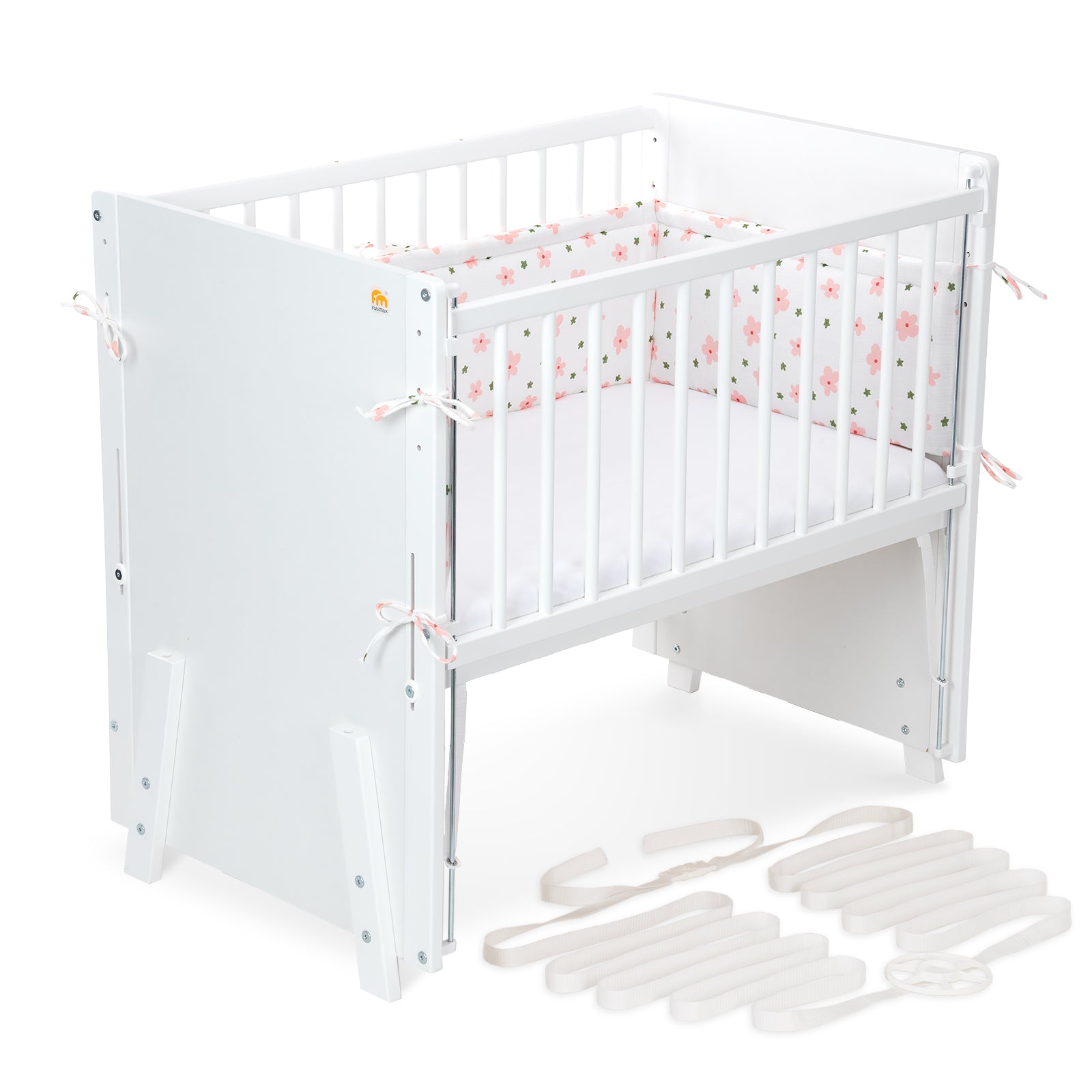 Beistellbett Boxspring Vario Weiß