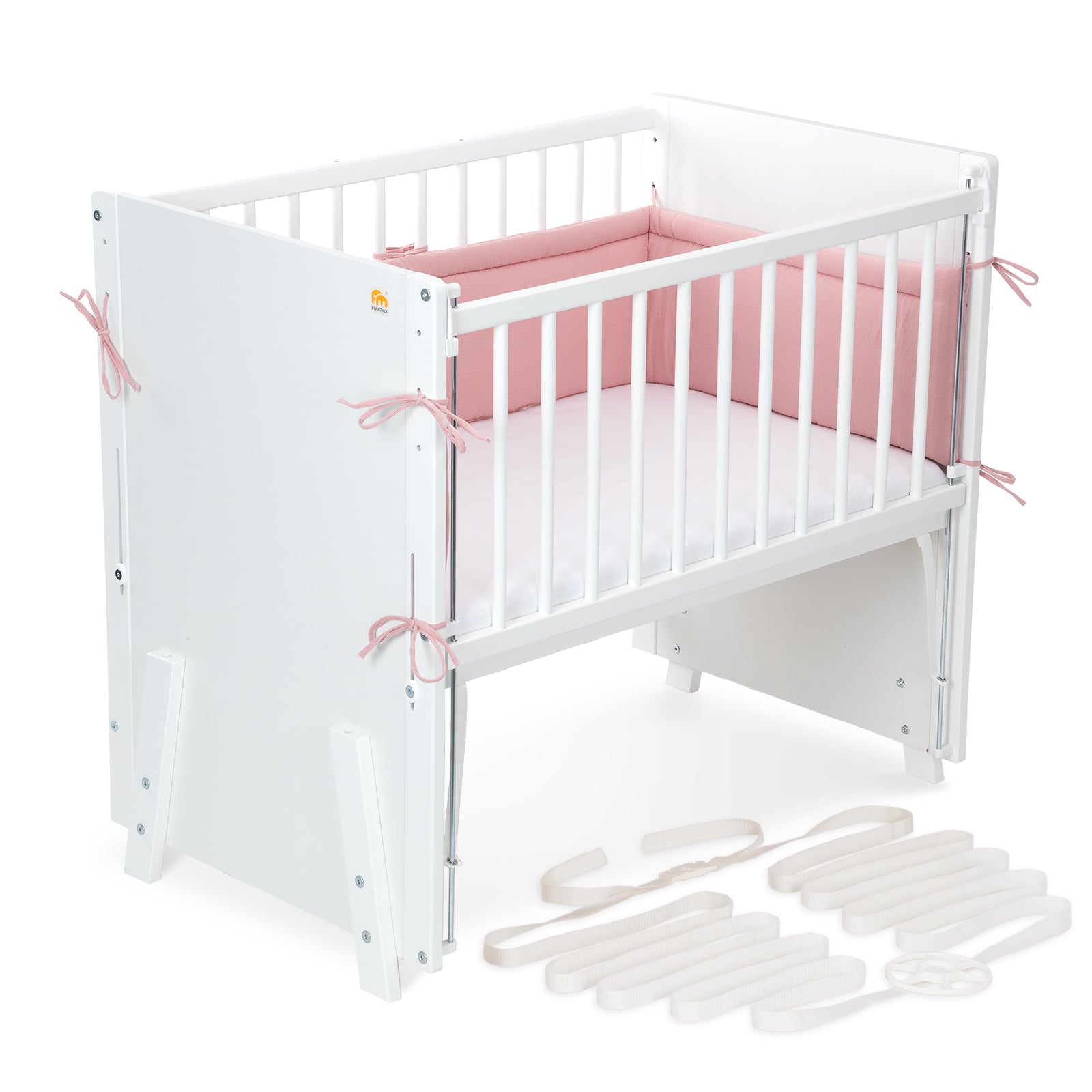 Beistellbett Boxspring Vario Weiß