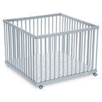 Playpen 100x100 painted grey