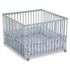 Playpen 100x100 painted grey