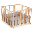 Playpen 100x100 clear varnished
