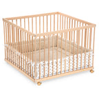 Playpen 100x100 clear varnished