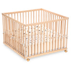 Playpen 100x100 clear varnished