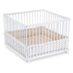 Laufgitter 100x100 weiß lackiert