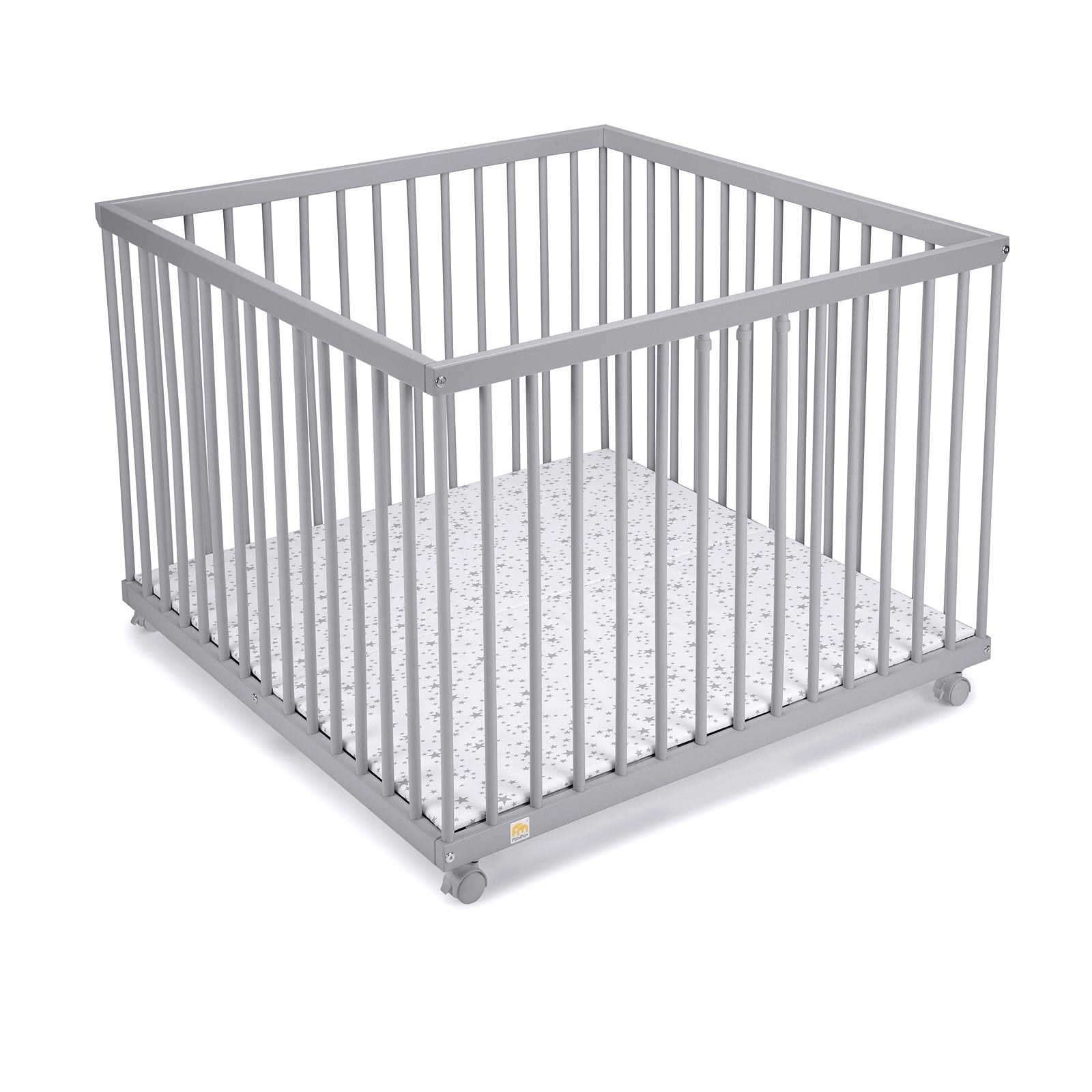 Laufgitter 100x100 grau lackiert