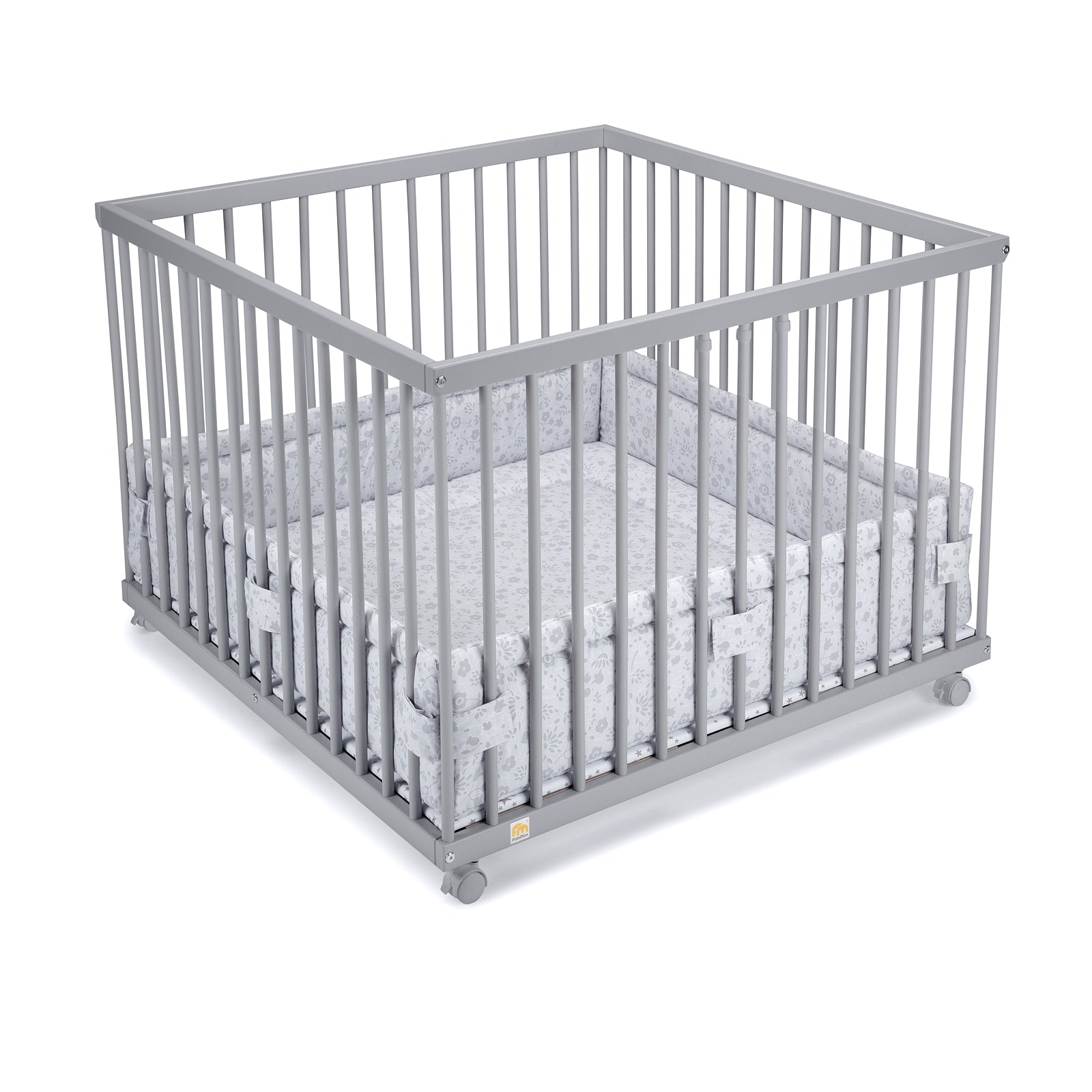 Laufgitter 100x100 grau lackiert
