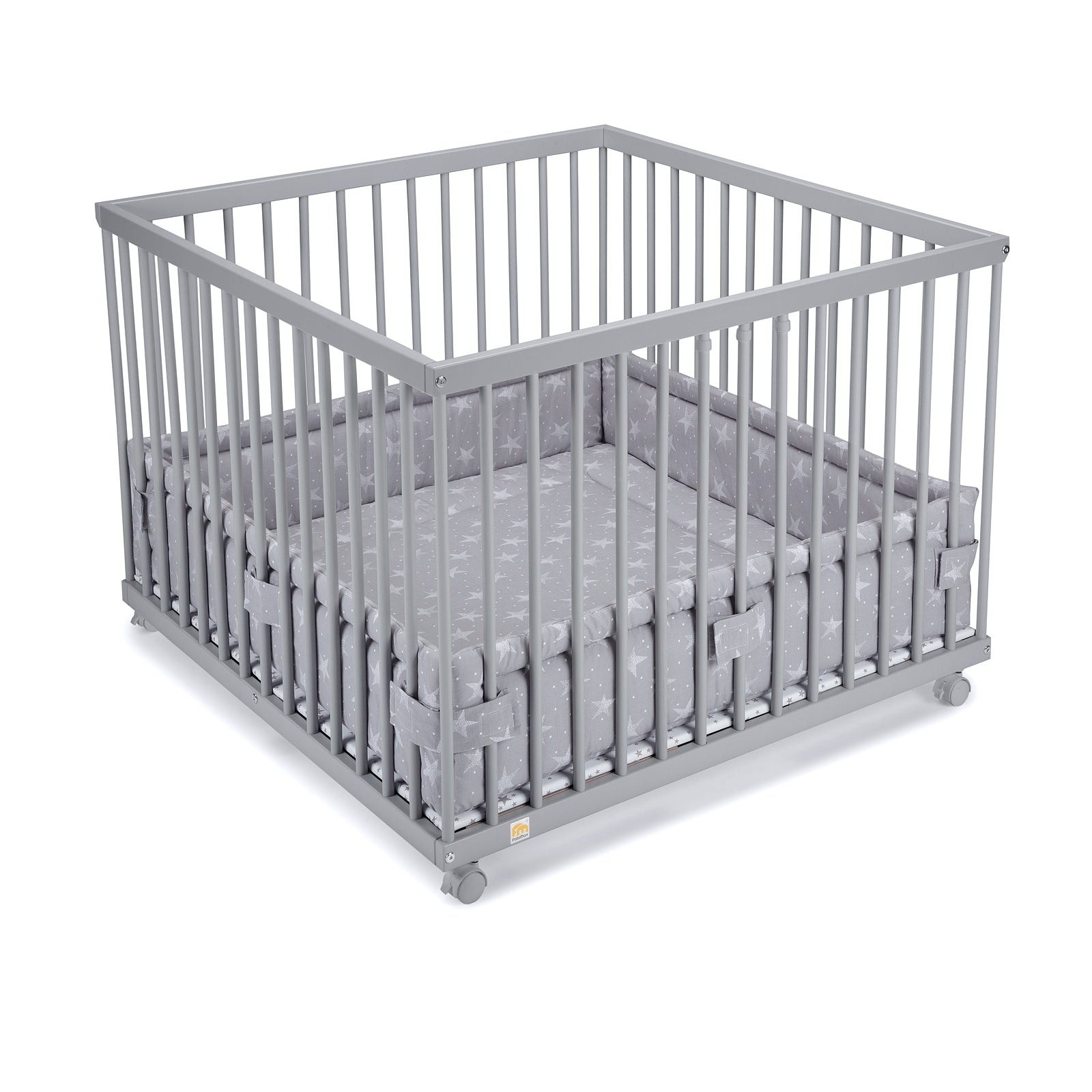 Laufgitter 100x100 grau lackiert