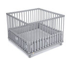 Laufgitter 100x100 grau lackiert