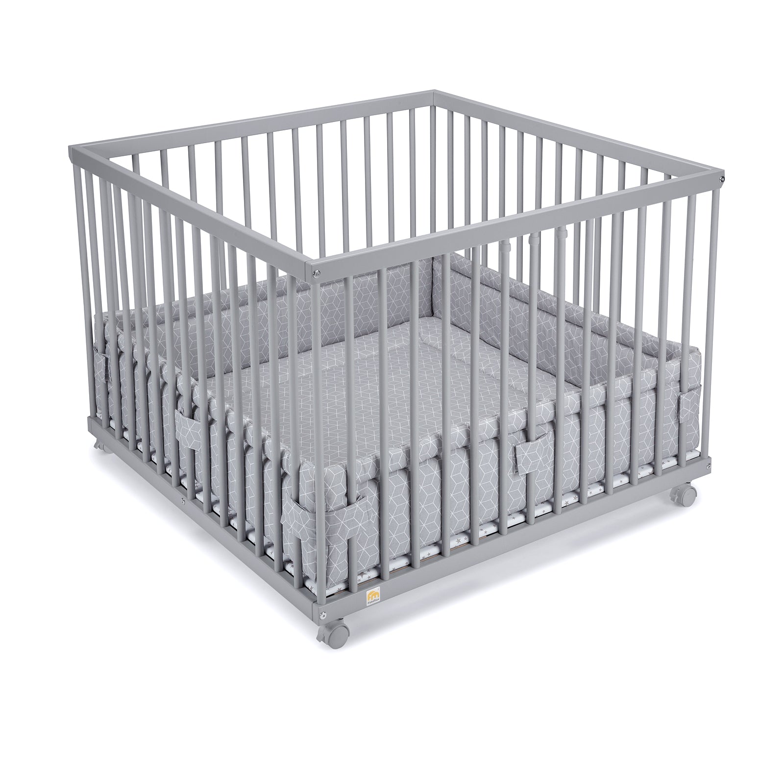 Laufgitter 100x100 grau lackiert