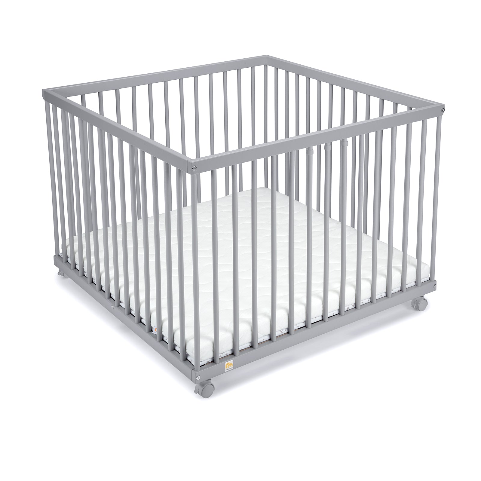 Laufgitter 100x100 grau lackiert