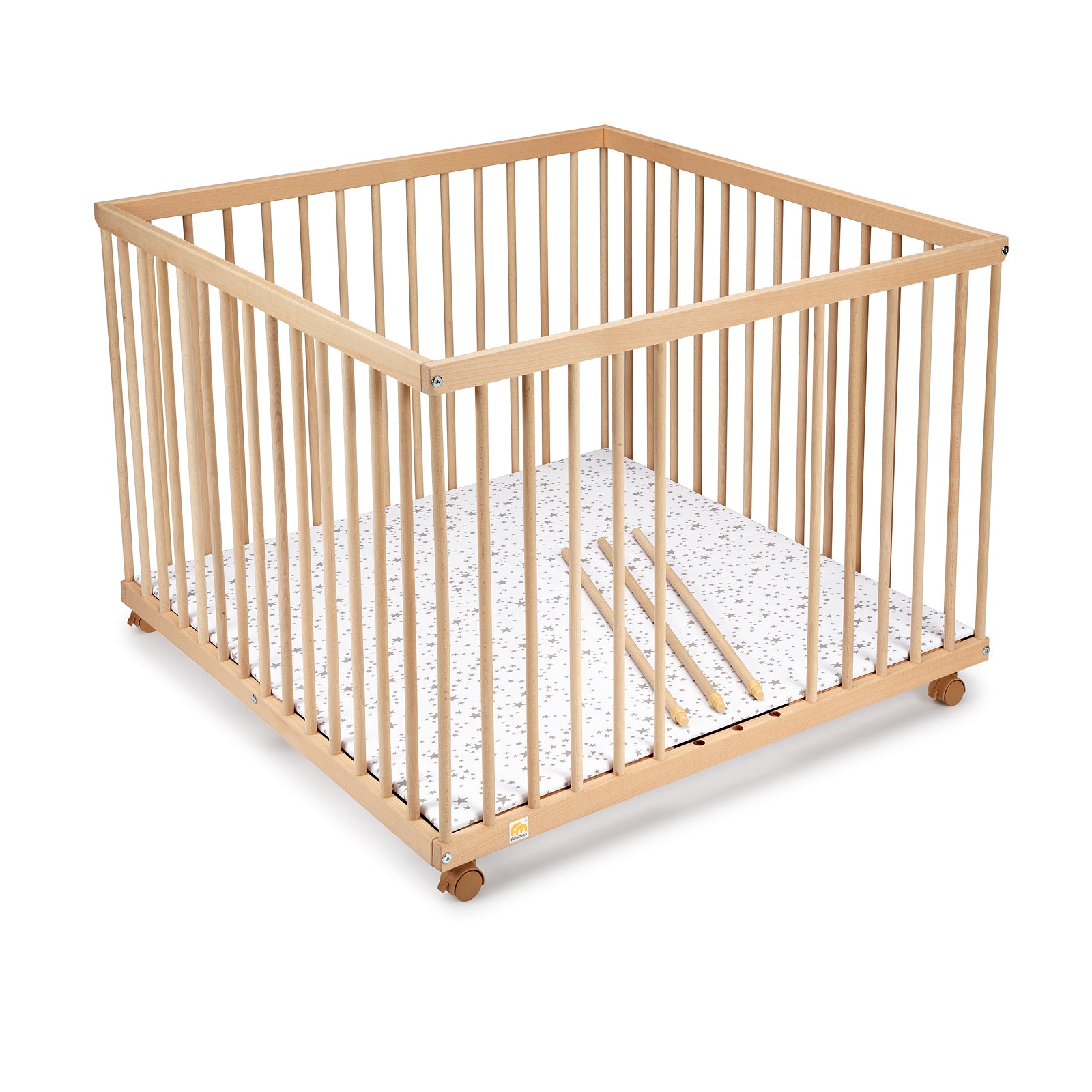 Laufgitter 100x100 klar lackiert