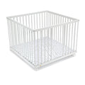 Laufgitter 100x100 weiß lackiert
