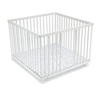 Laufgitter 100x100 weiß lackiert