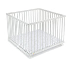Laufgitter 100x100 weiß lackiert