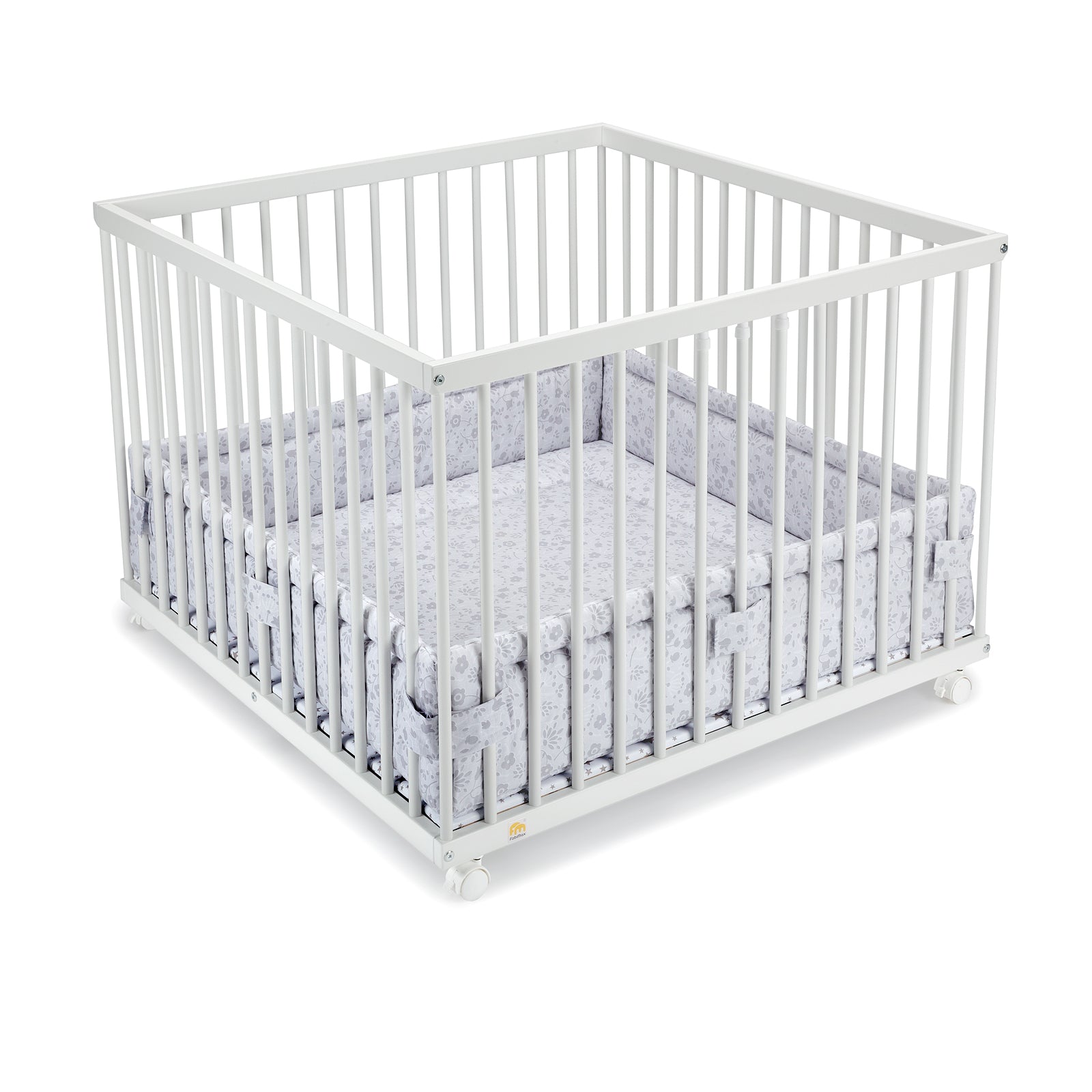 Laufgitter 100x100 weiß lackiert