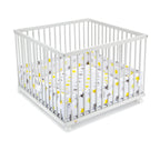 Laufgitter 100x100 weiß lackiert